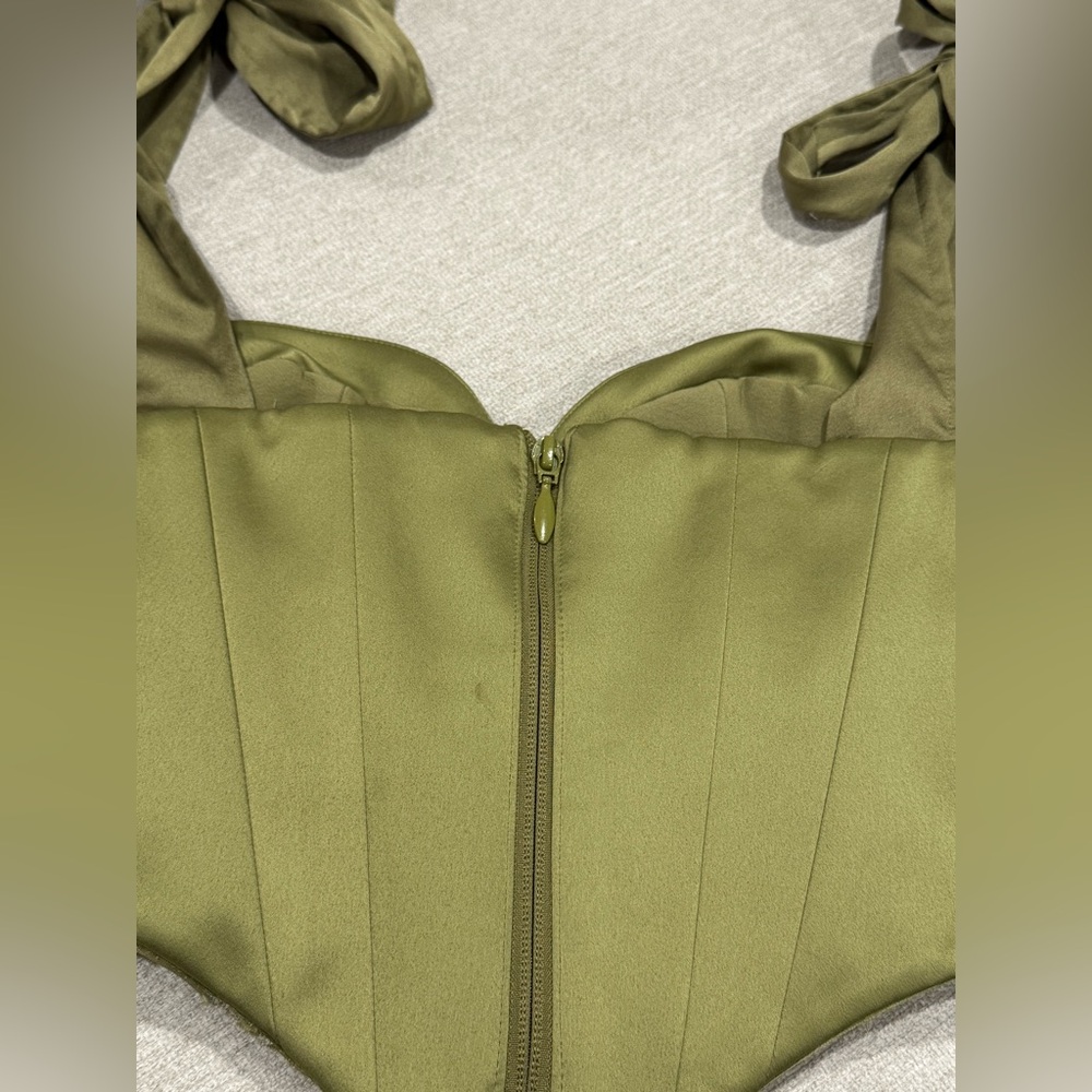 House of CB Olive Green Bodysuit - Picture 3 of 8
